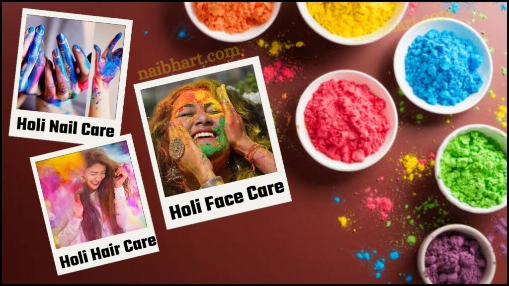 Holi Skin & Hair Care Tips