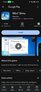 How to download Windows 7 Simu App?